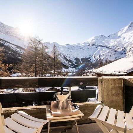 Hotel La Collina Saas Fee Exteriör bild