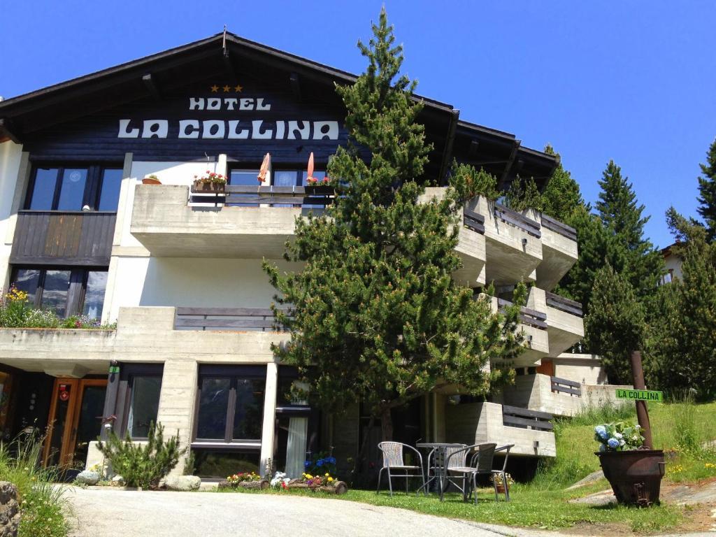 Hotel La Collina Saas Fee Exteriör bild