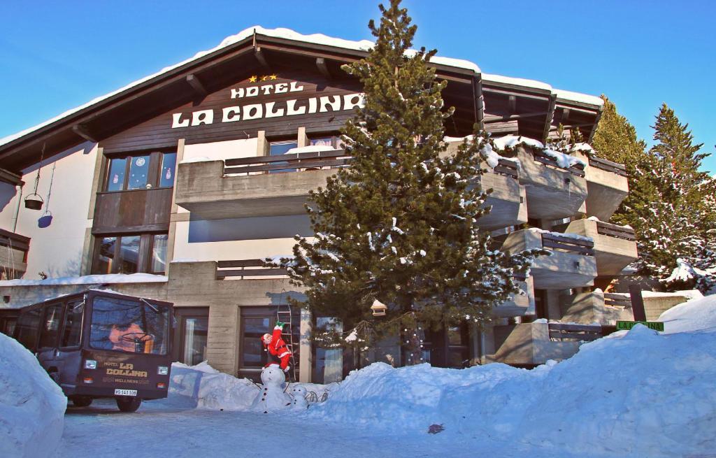 Hotel La Collina Saas Fee Exteriör bild