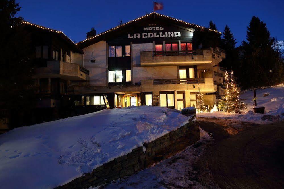 Hotel La Collina Saas Fee Exteriör bild